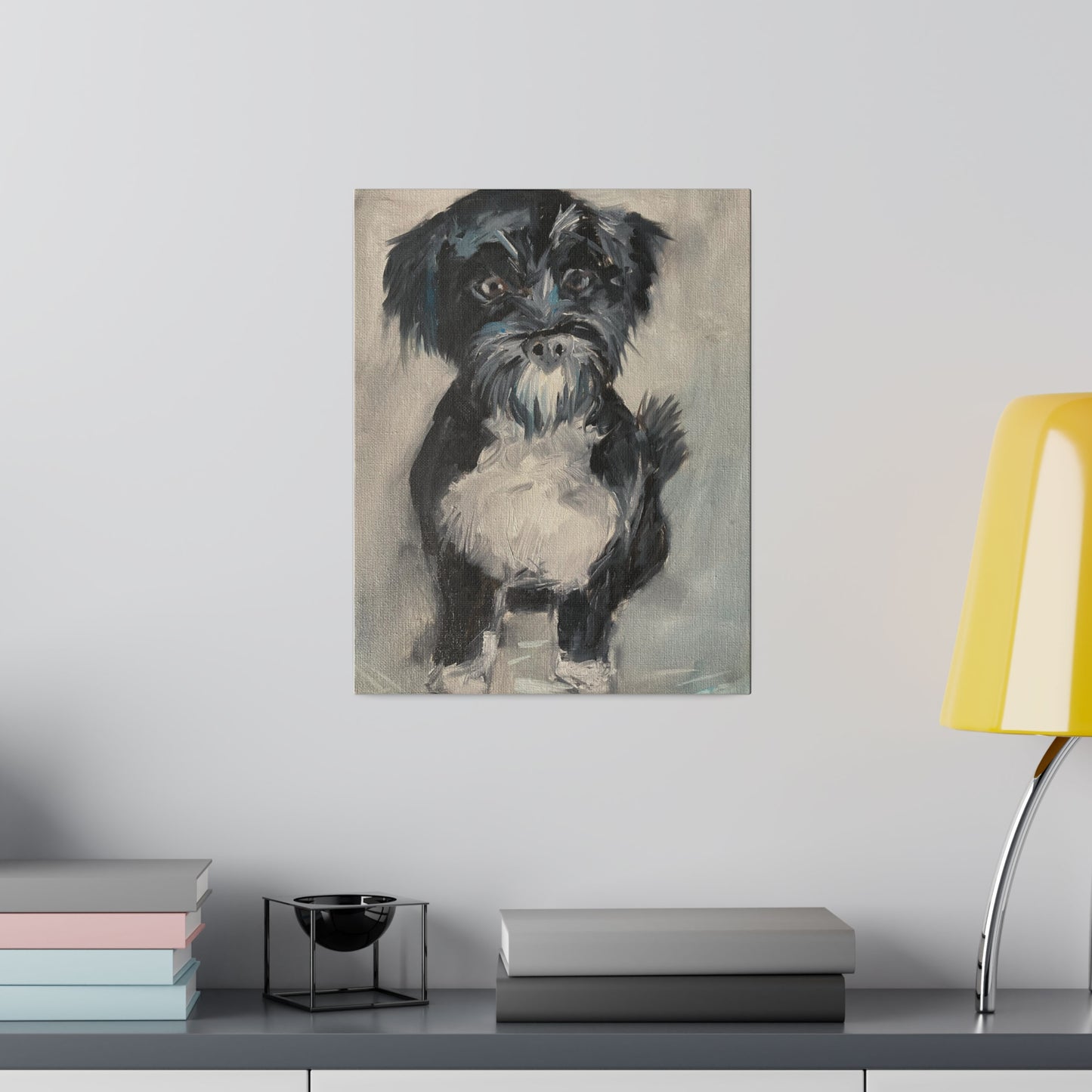 Dog Protrait Matte Canvas, Stretched, 0.75"