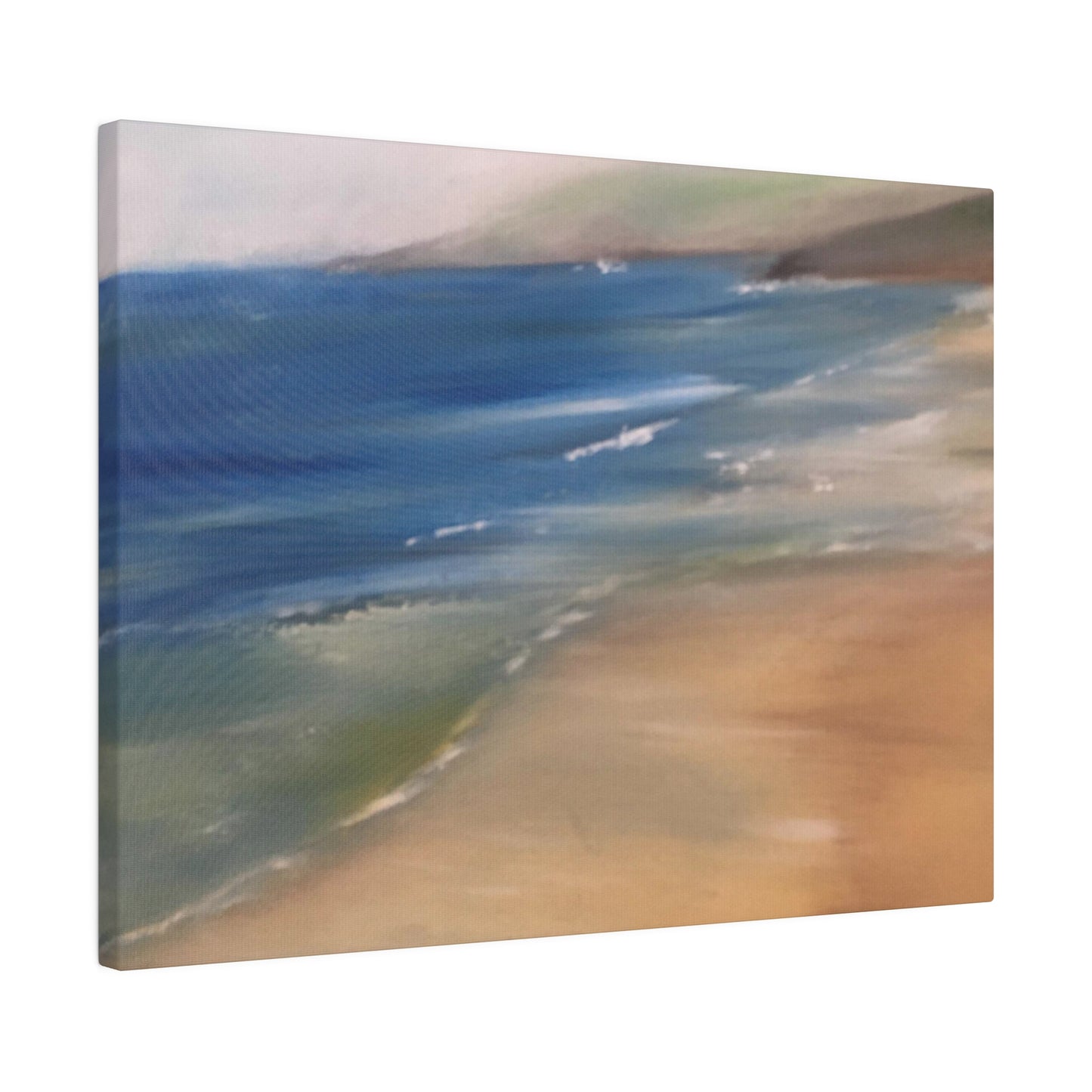 Beach Landscape in New Zealand  Matte Canvas, Stretched, 0.75"