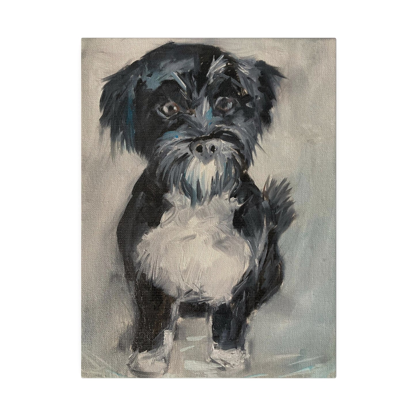 Dog Protrait Matte Canvas, Stretched, 0.75"