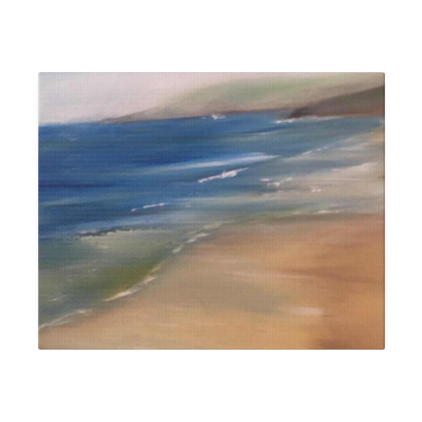 Beach Landscape in New Zealand  Matte Canvas, Stretched, 0.75"