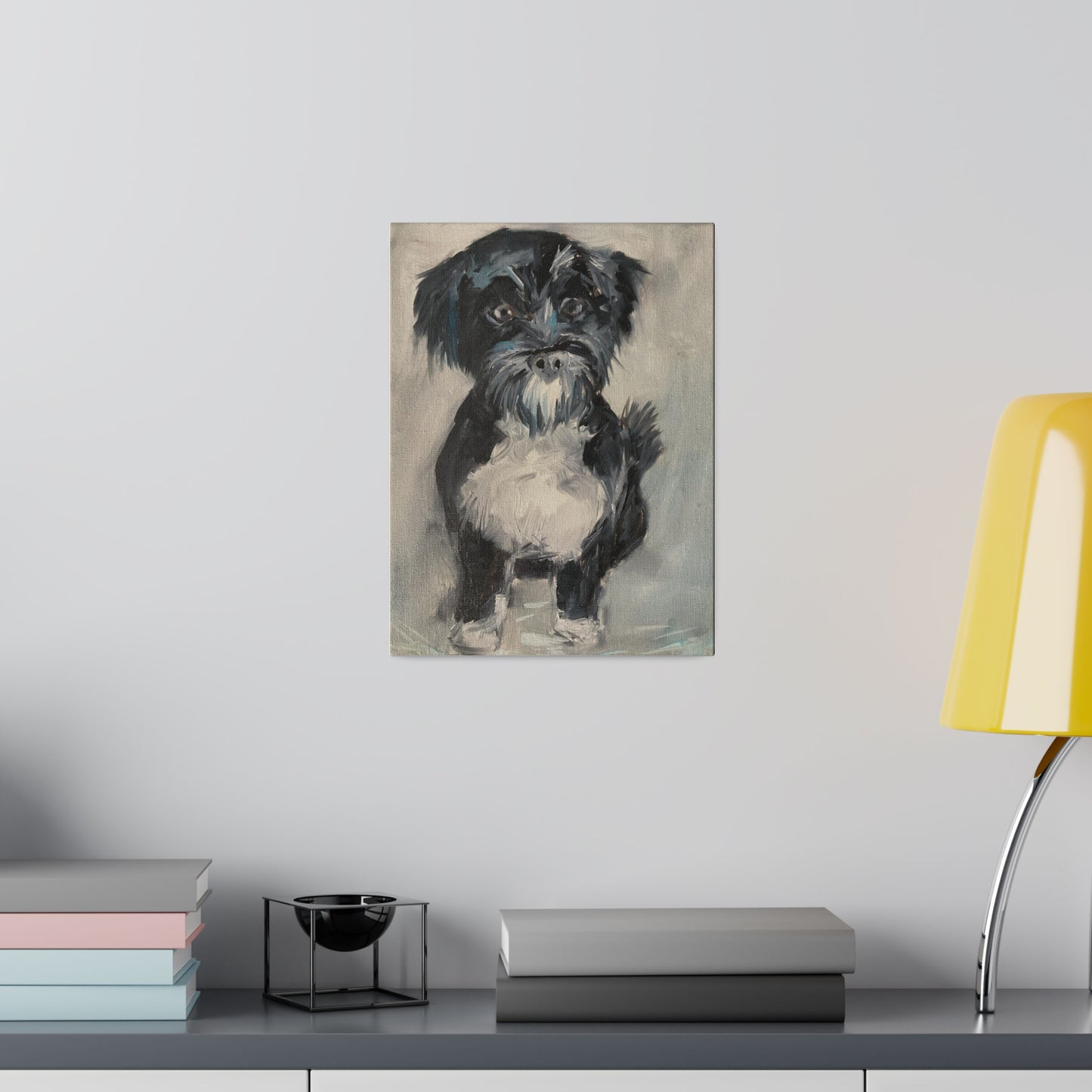 Dog Protrait Matte Canvas, Stretched, 0.75"