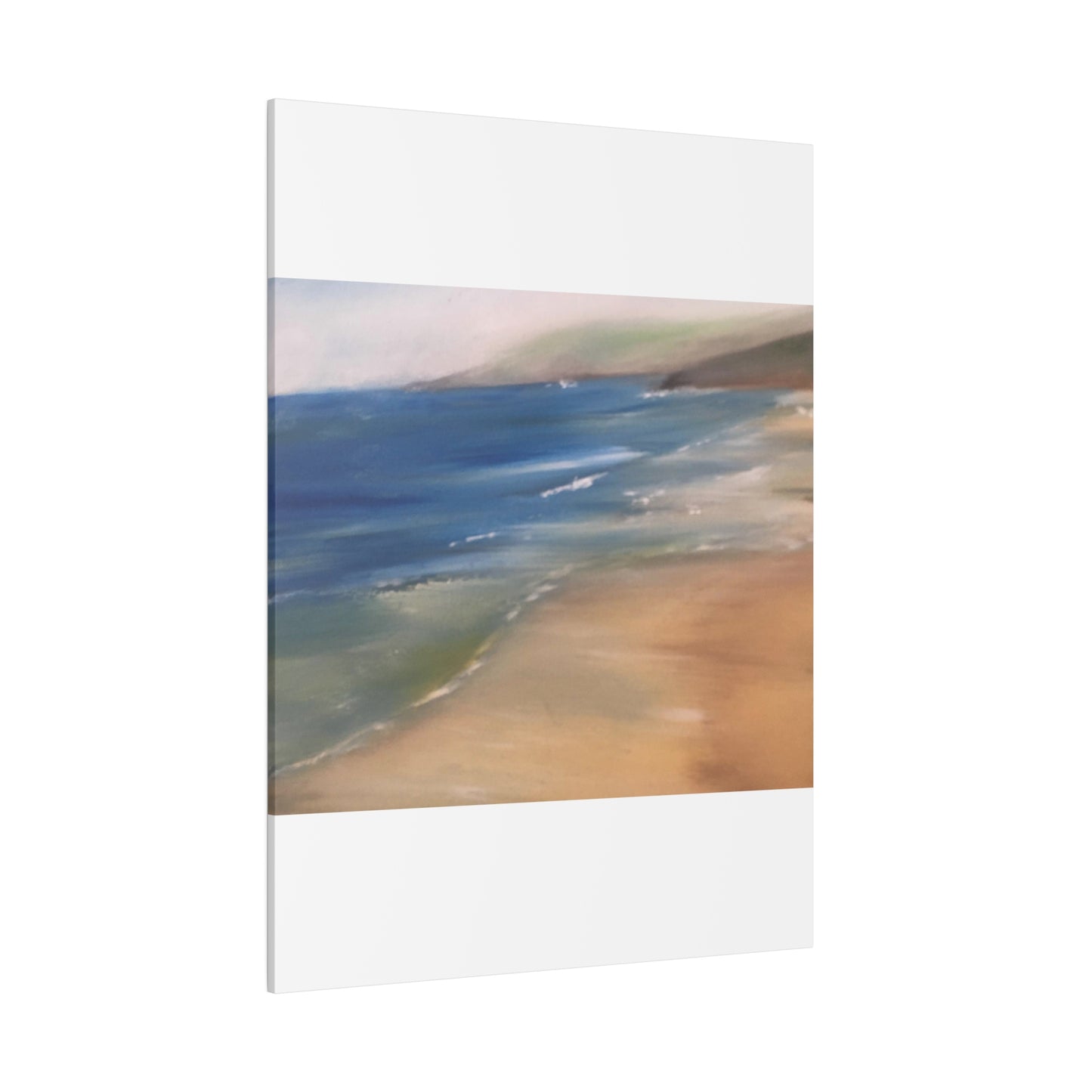 Beach Landscape in New Zealand  Matte Canvas, Stretched, 0.75"