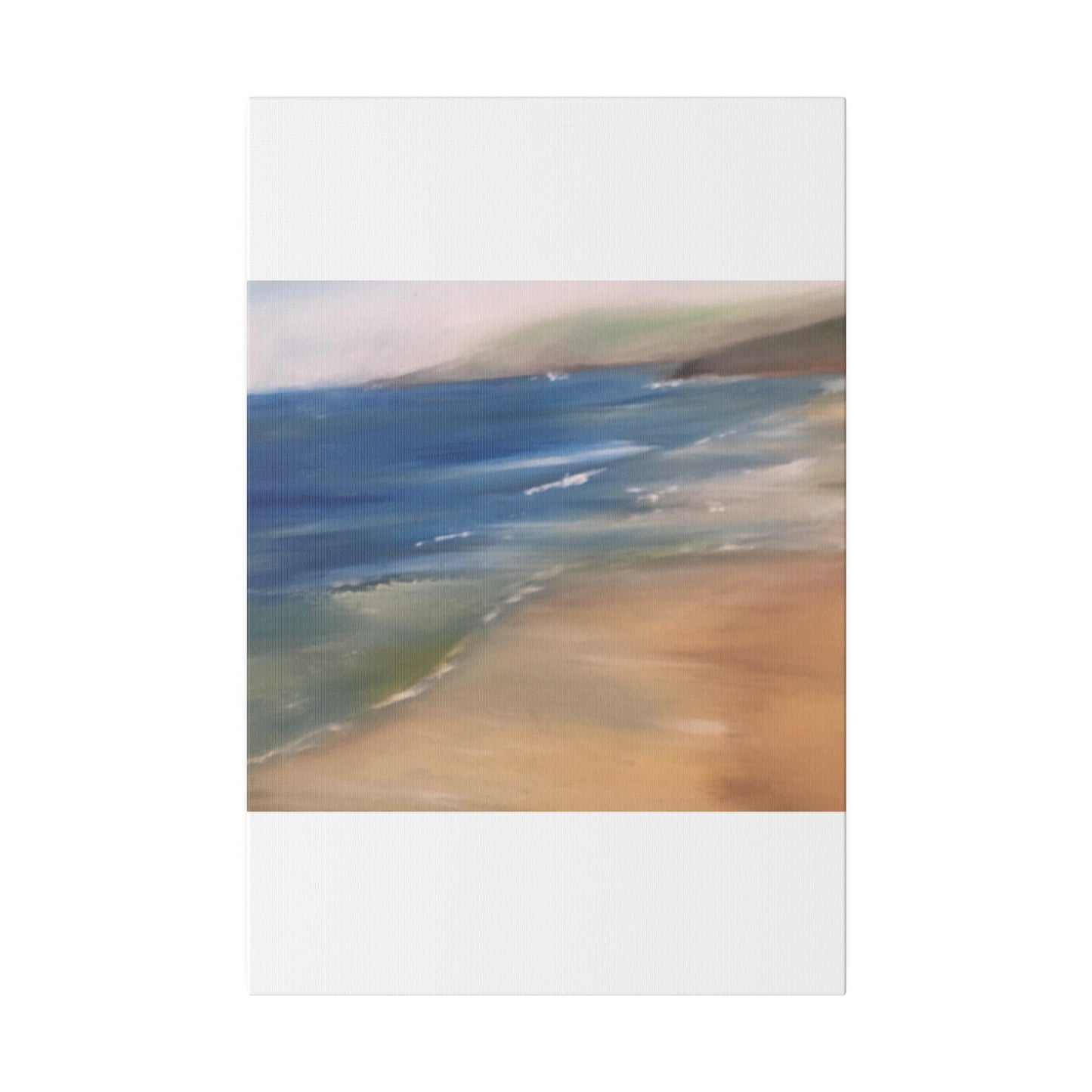 Beach Landscape in New Zealand  Matte Canvas, Stretched, 0.75"