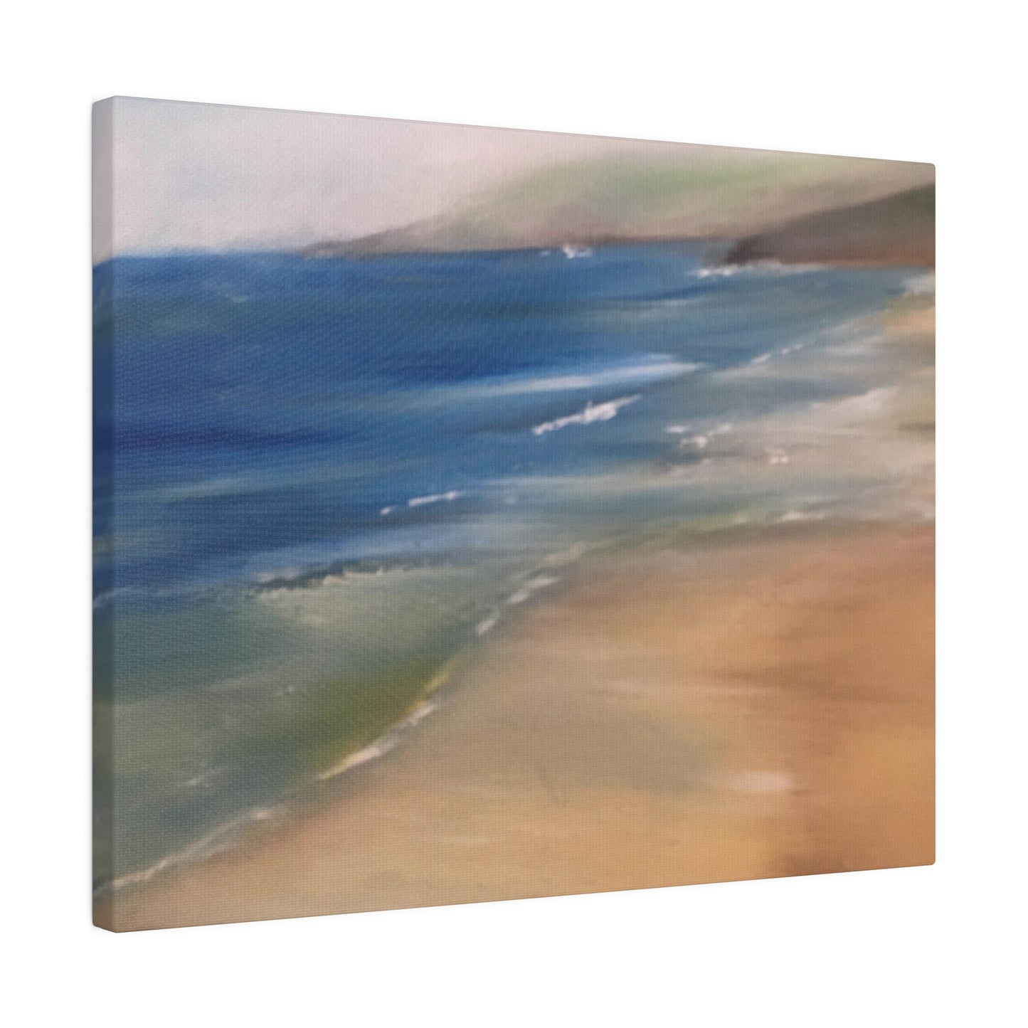 Beach Landscape in New Zealand  Matte Canvas, Stretched, 0.75"