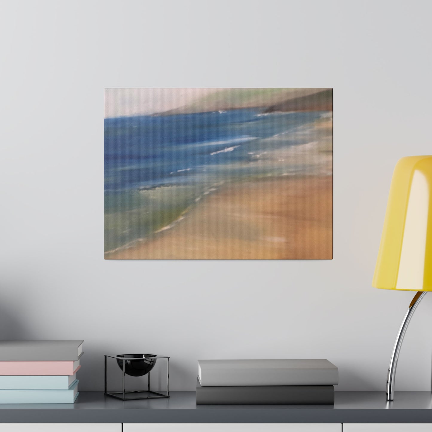 Beach Landscape in New Zealand  Matte Canvas, Stretched, 0.75"