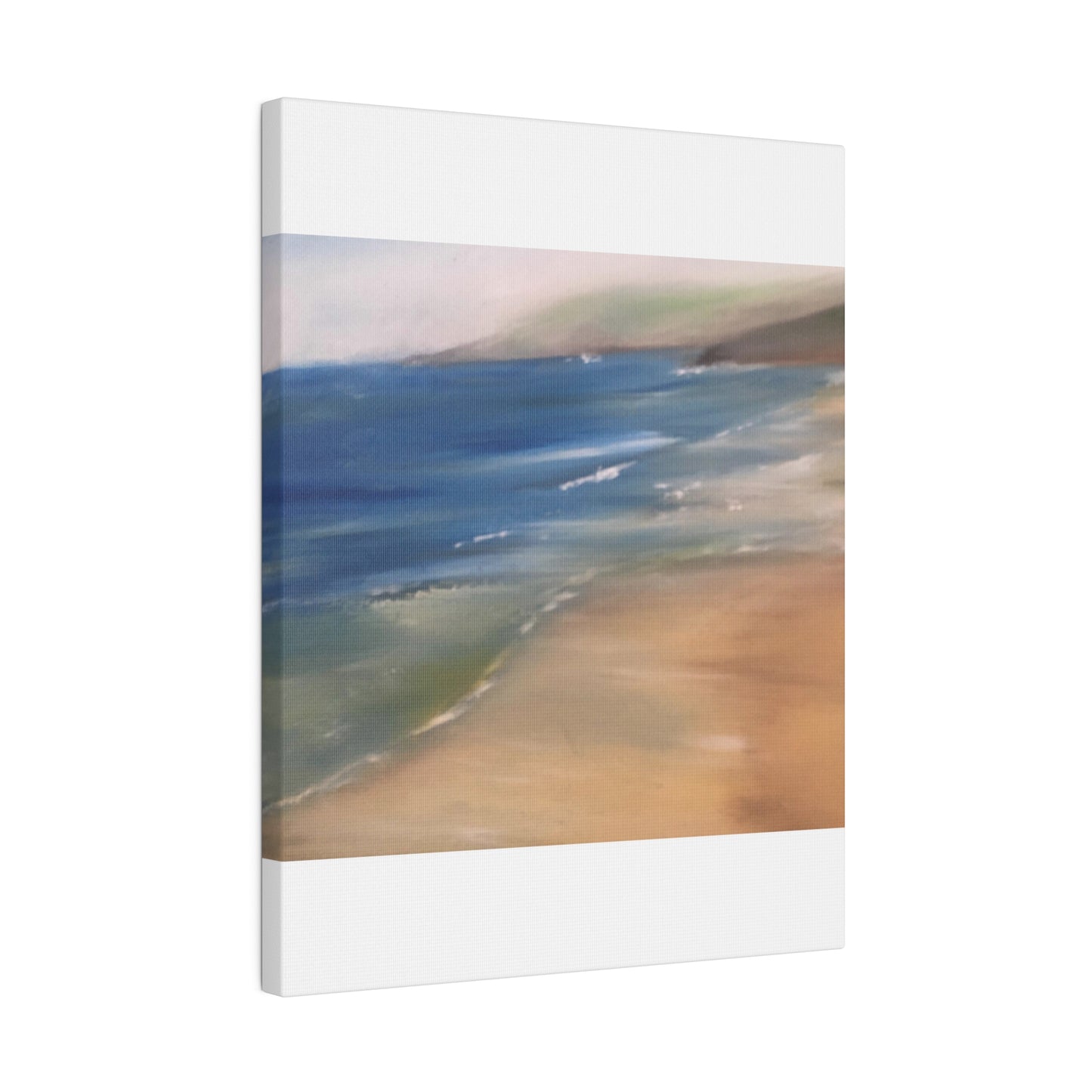 Beach Landscape in New Zealand  Matte Canvas, Stretched, 0.75"