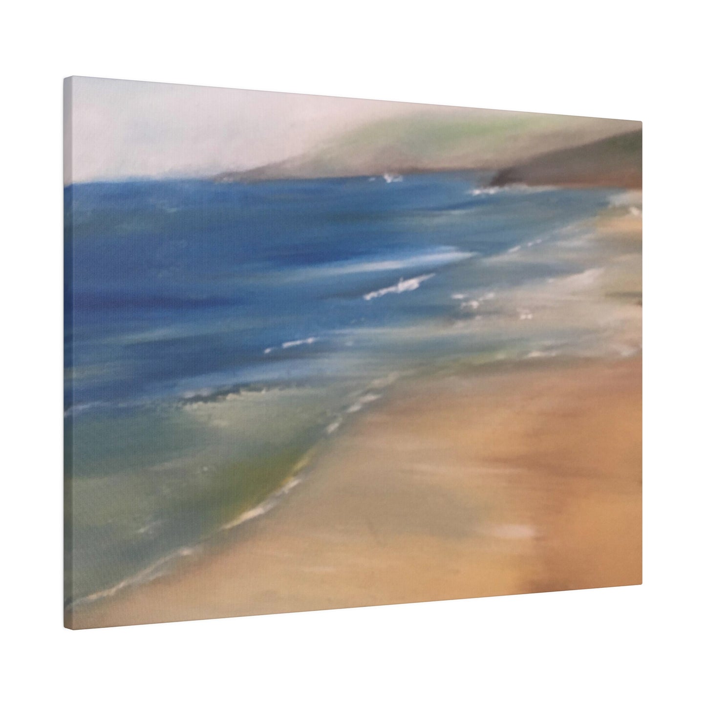 Beach Landscape in New Zealand  Matte Canvas, Stretched, 0.75"