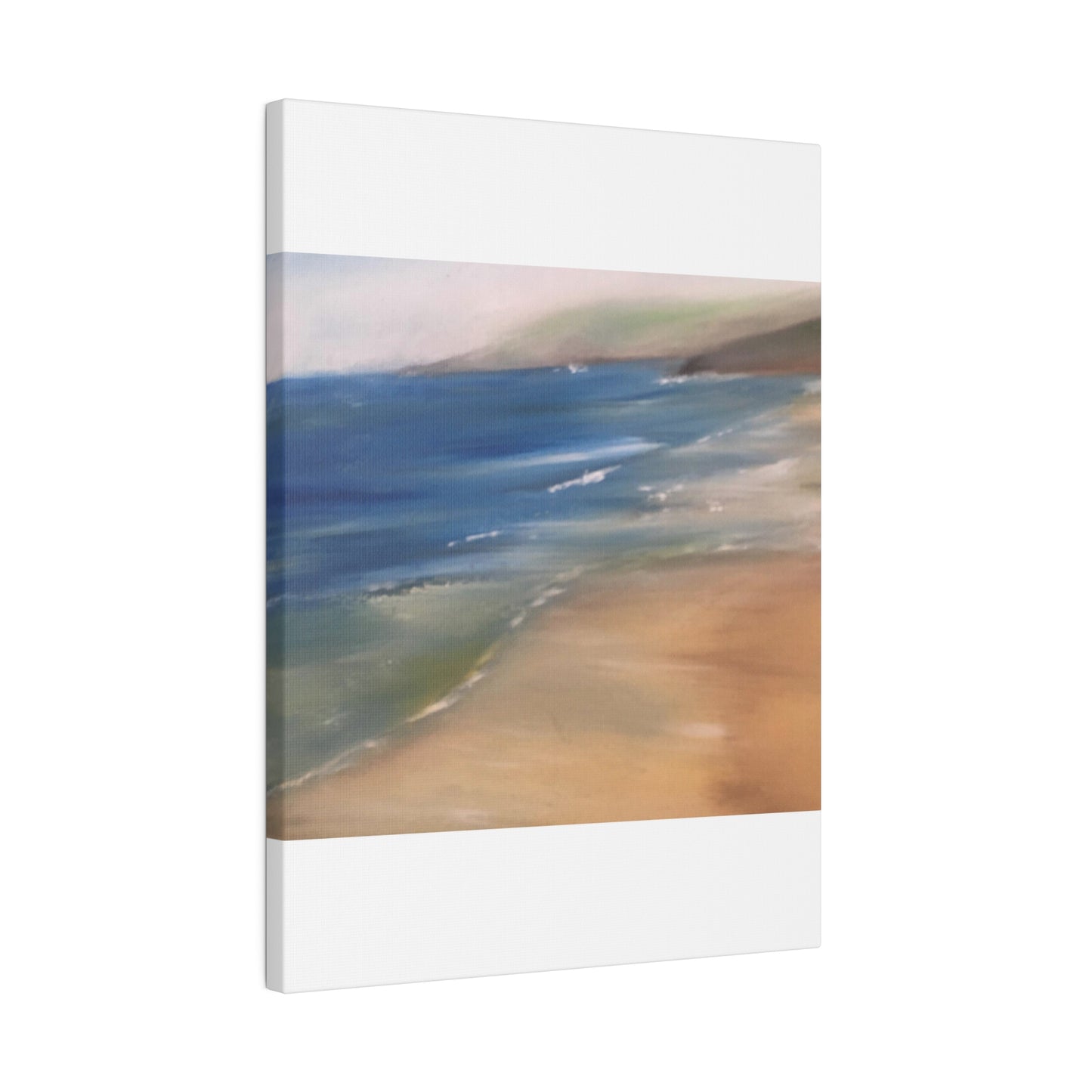 Beach Landscape in New Zealand  Matte Canvas, Stretched, 0.75"