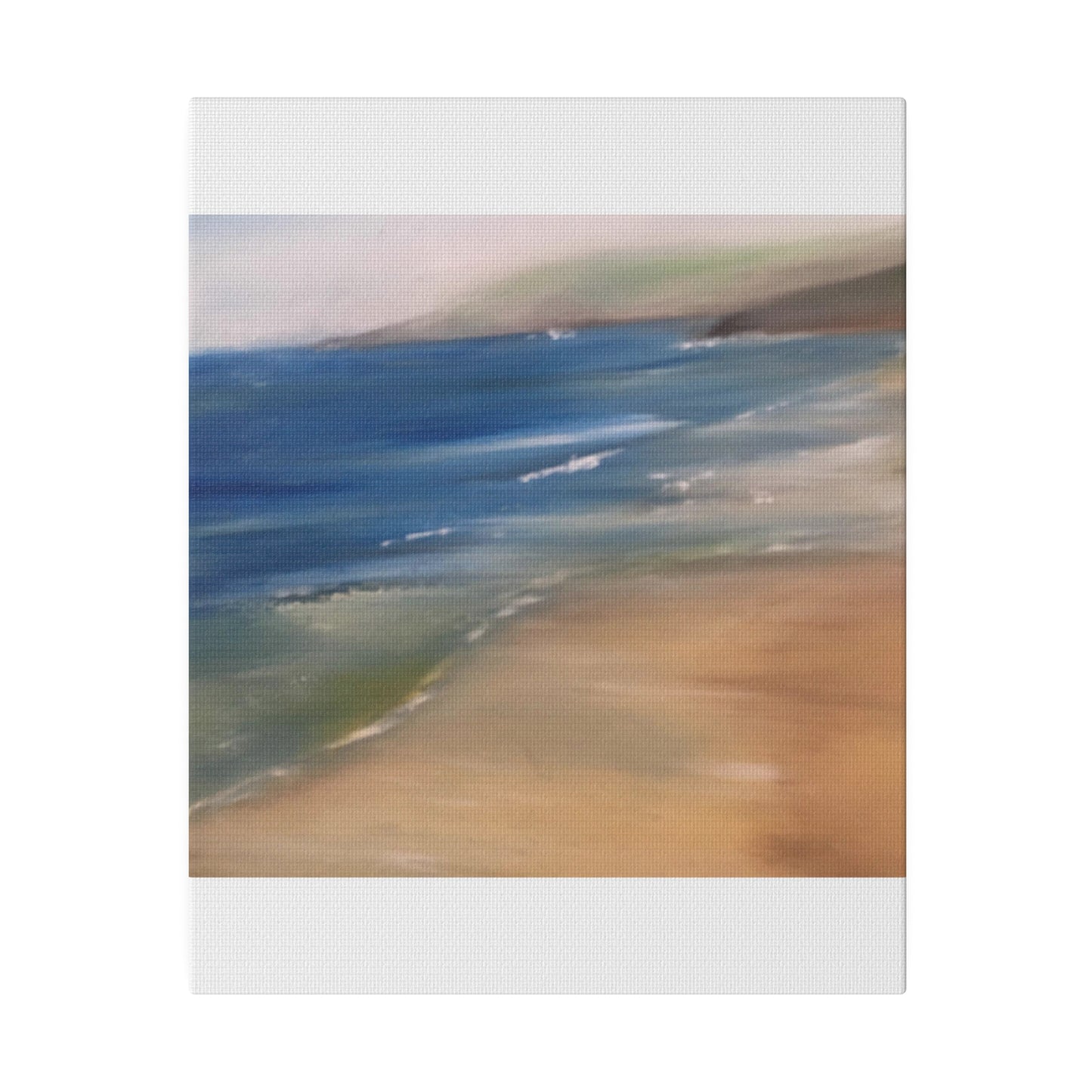 Beach Landscape in New Zealand  Matte Canvas, Stretched, 0.75"