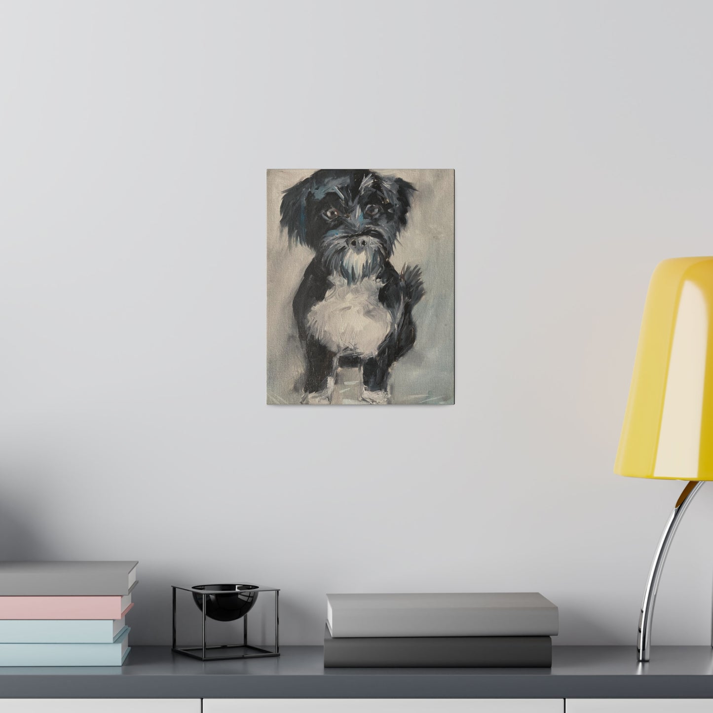 Dog Protrait Matte Canvas, Stretched, 0.75"