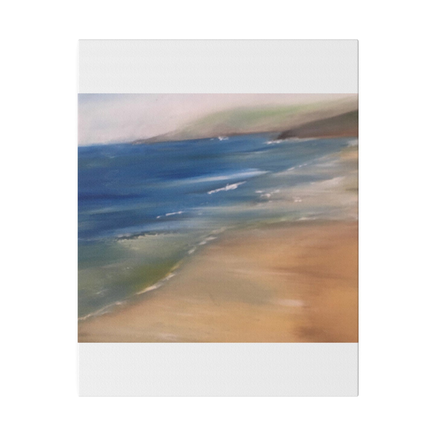 Beach Landscape in New Zealand  Matte Canvas, Stretched, 0.75"