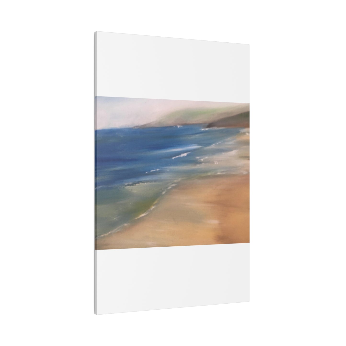 Beach Landscape in New Zealand  Matte Canvas, Stretched, 0.75"