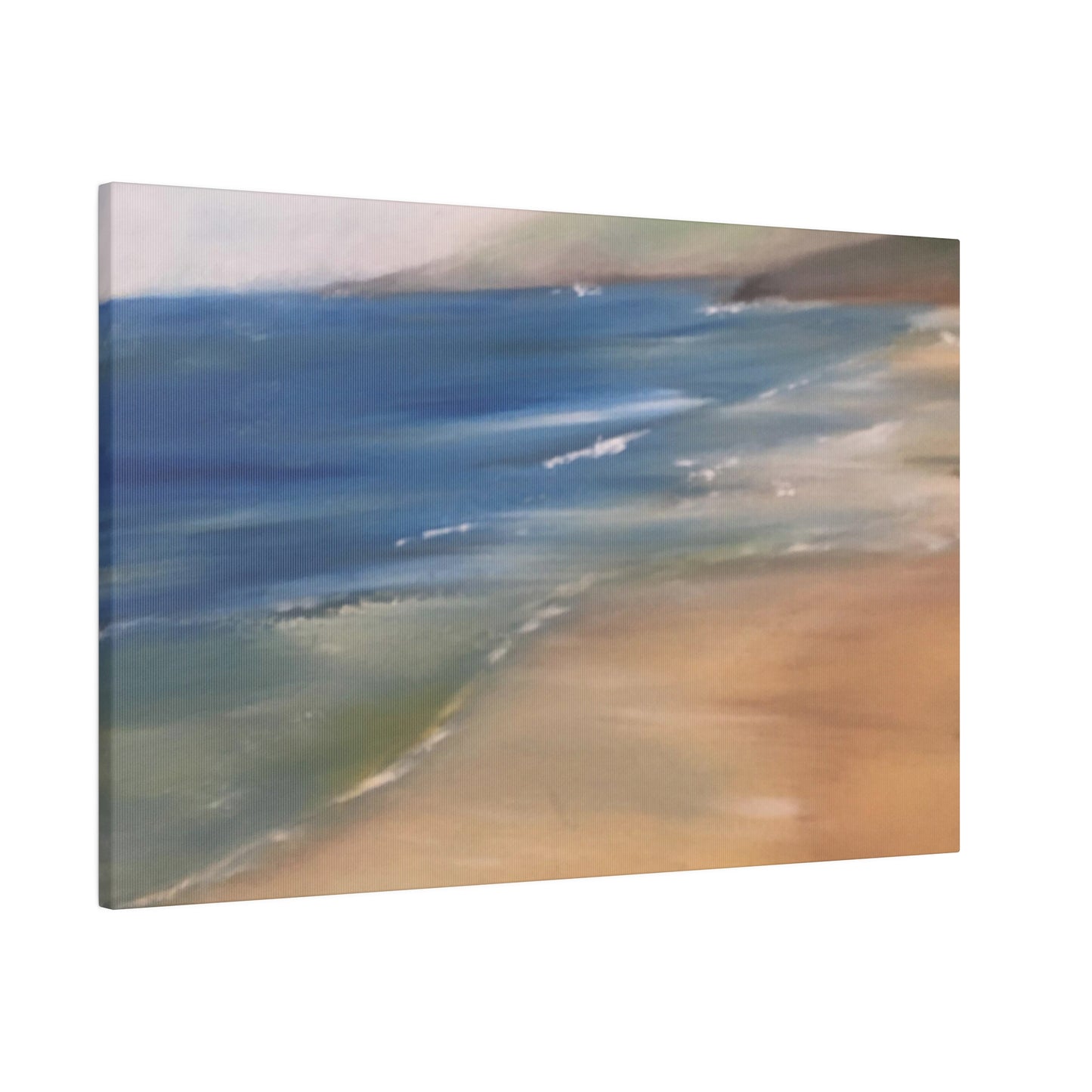 Beach Landscape in New Zealand  Matte Canvas, Stretched, 0.75"