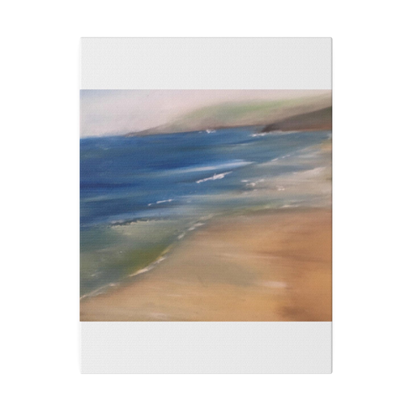 Beach Landscape in New Zealand  Matte Canvas, Stretched, 0.75"