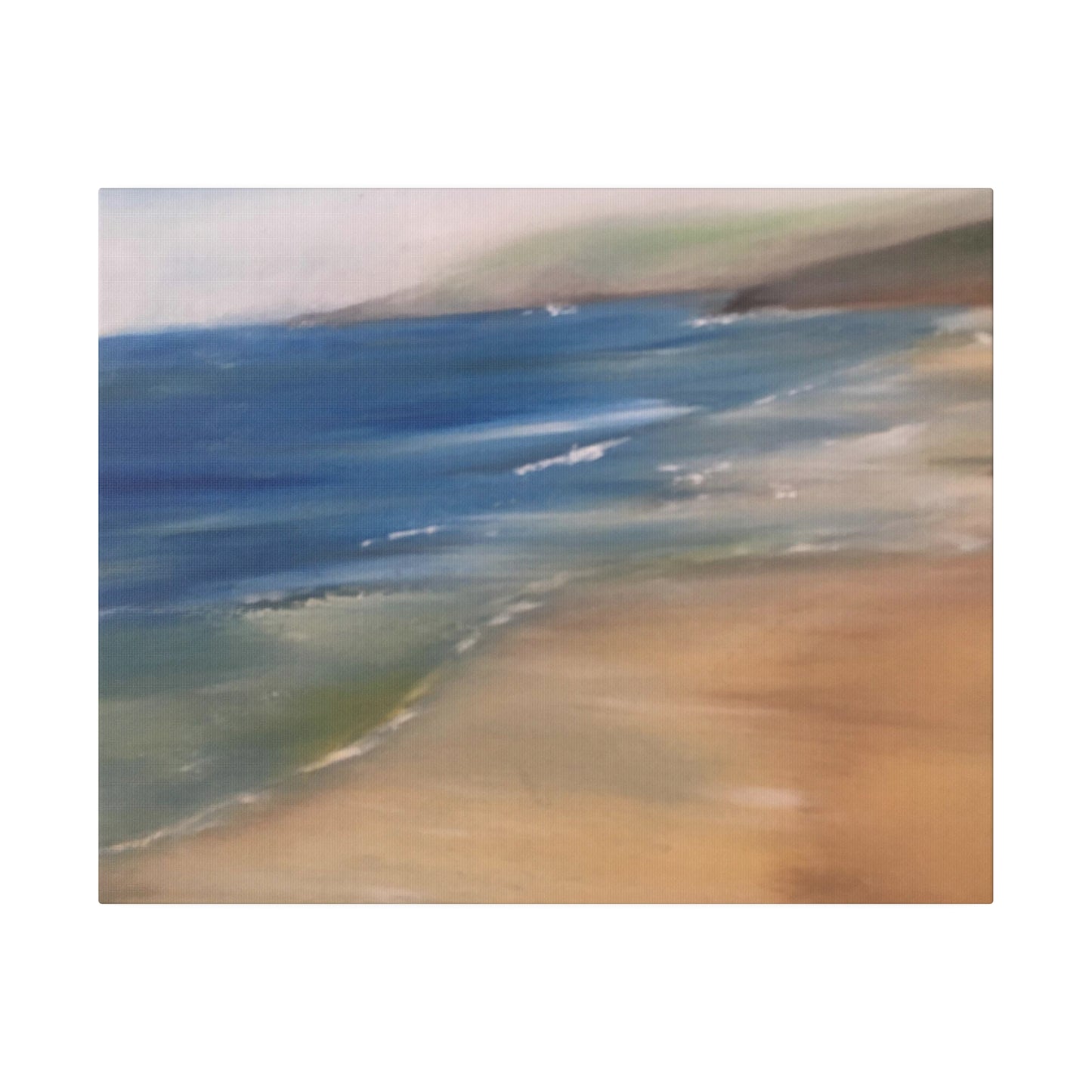 Beach Landscape in New Zealand  Matte Canvas, Stretched, 0.75"