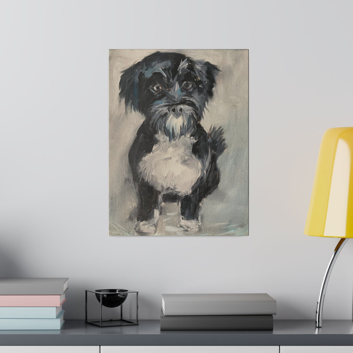 Dog Protrait Matte Canvas, Stretched, 0.75"