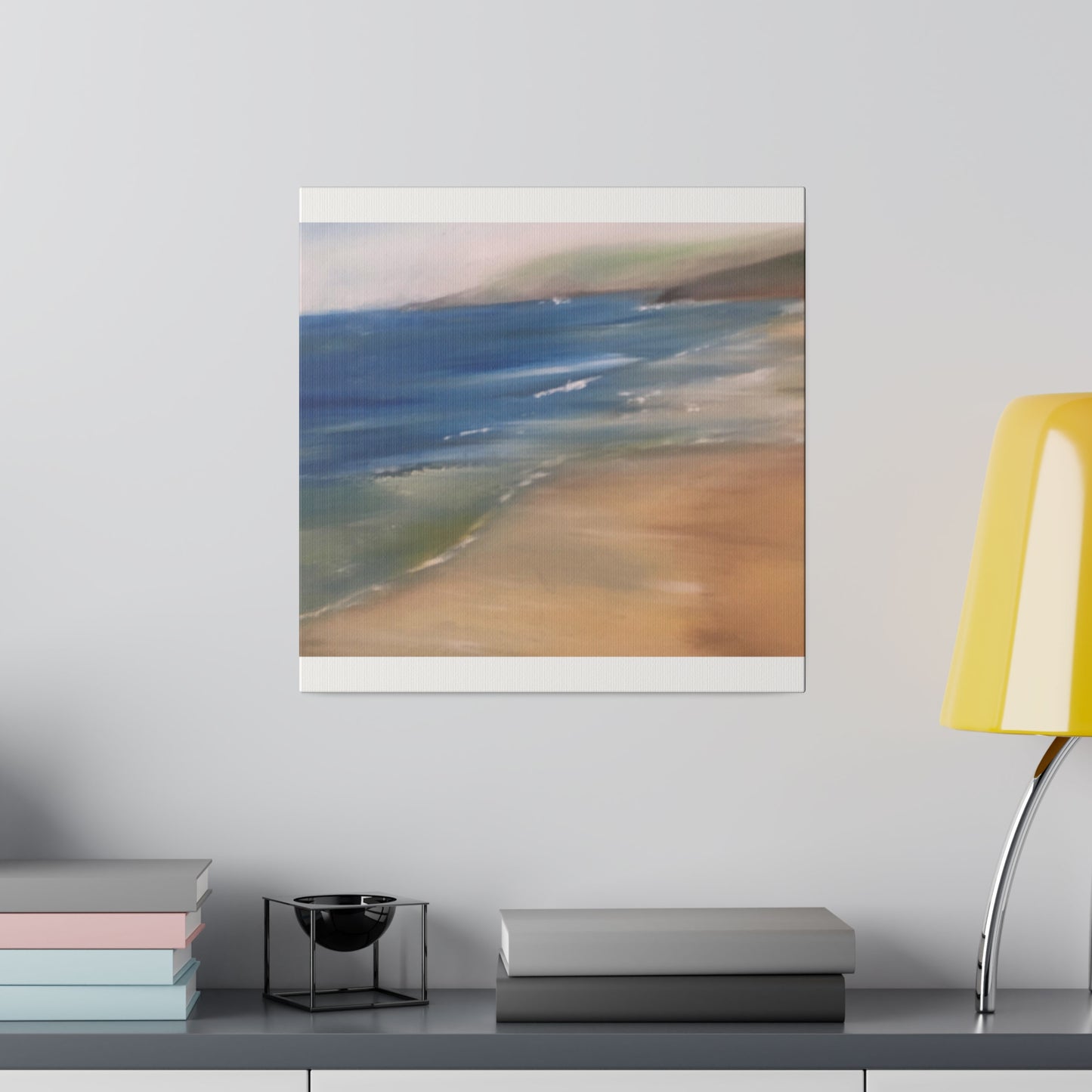 Beach Landscape in New Zealand  Matte Canvas, Stretched, 0.75"