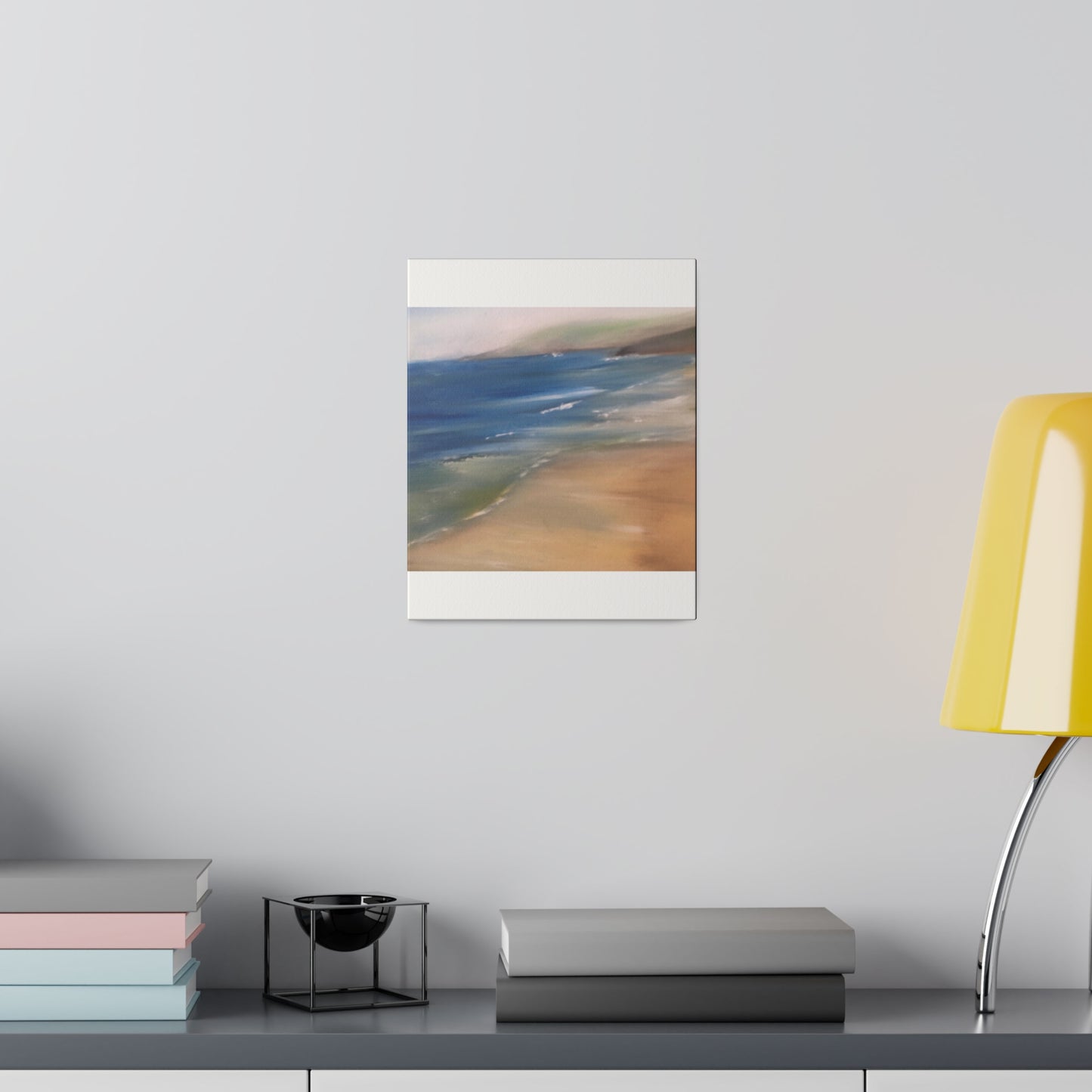 Beach Landscape in New Zealand  Matte Canvas, Stretched, 0.75"