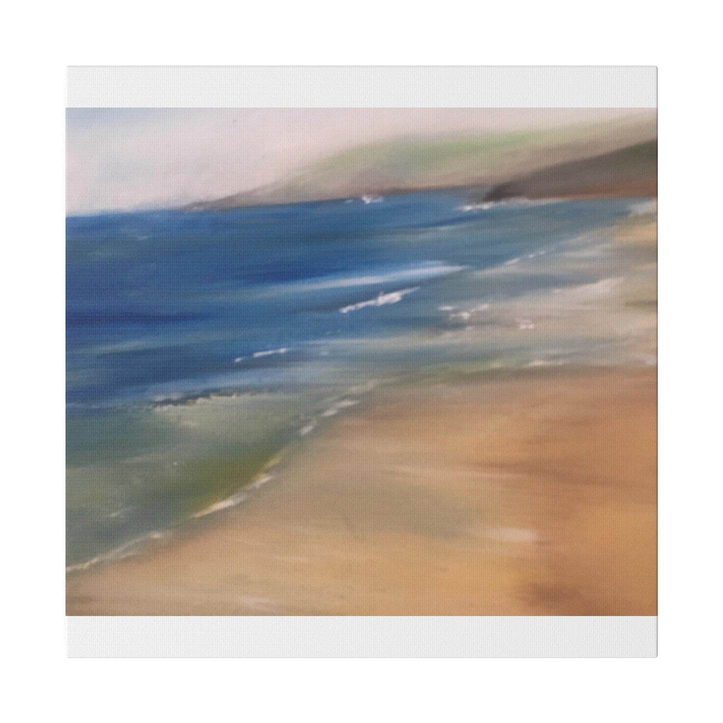 Beach Landscape in New Zealand  Matte Canvas, Stretched, 0.75"