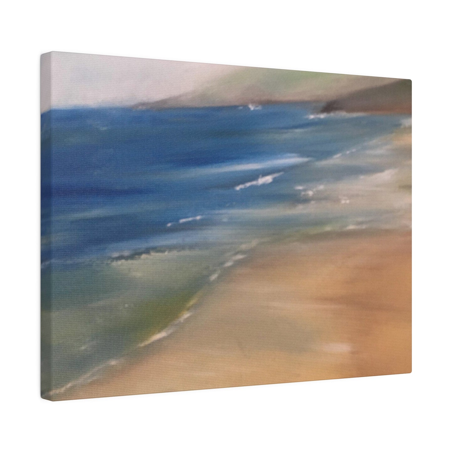 Beach Landscape in New Zealand  Matte Canvas, Stretched, 0.75"