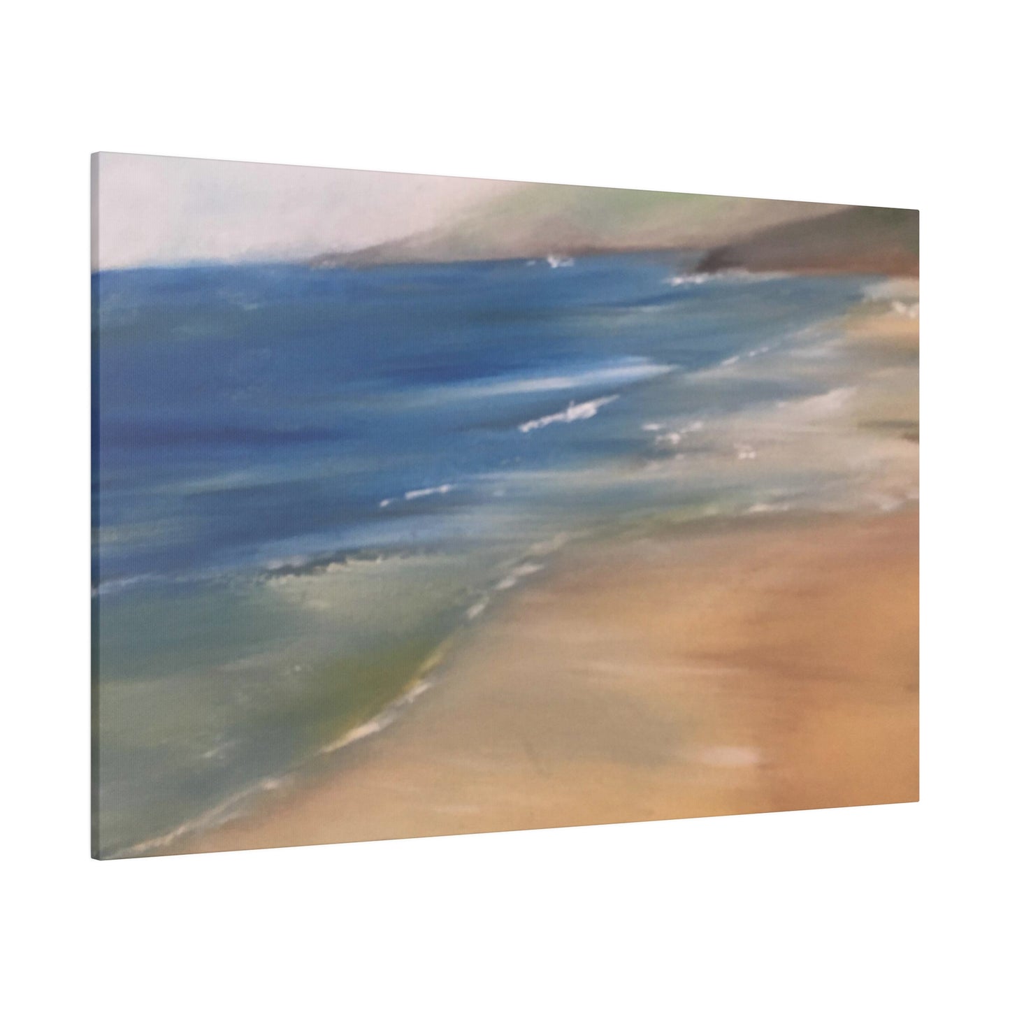 Beach Landscape in New Zealand  Matte Canvas, Stretched, 0.75"