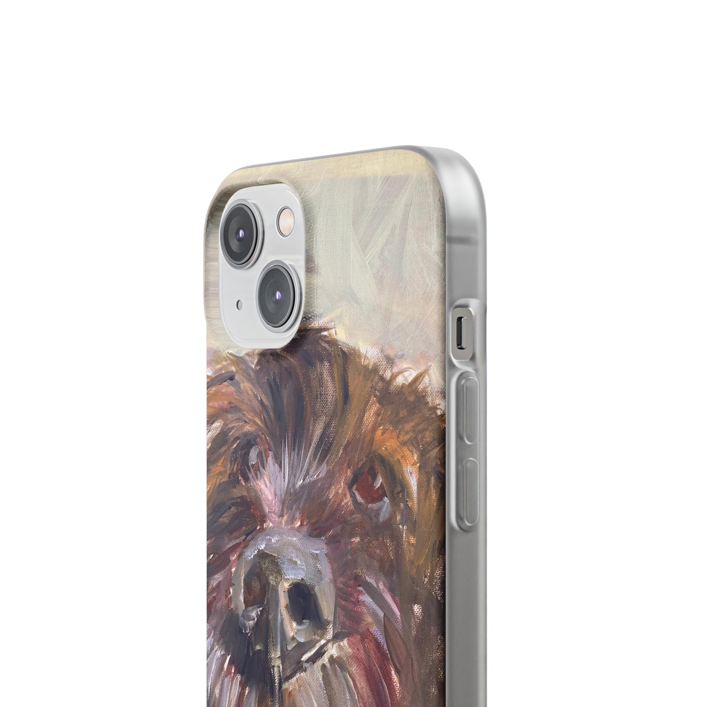 Dog protrait Flexi Cases