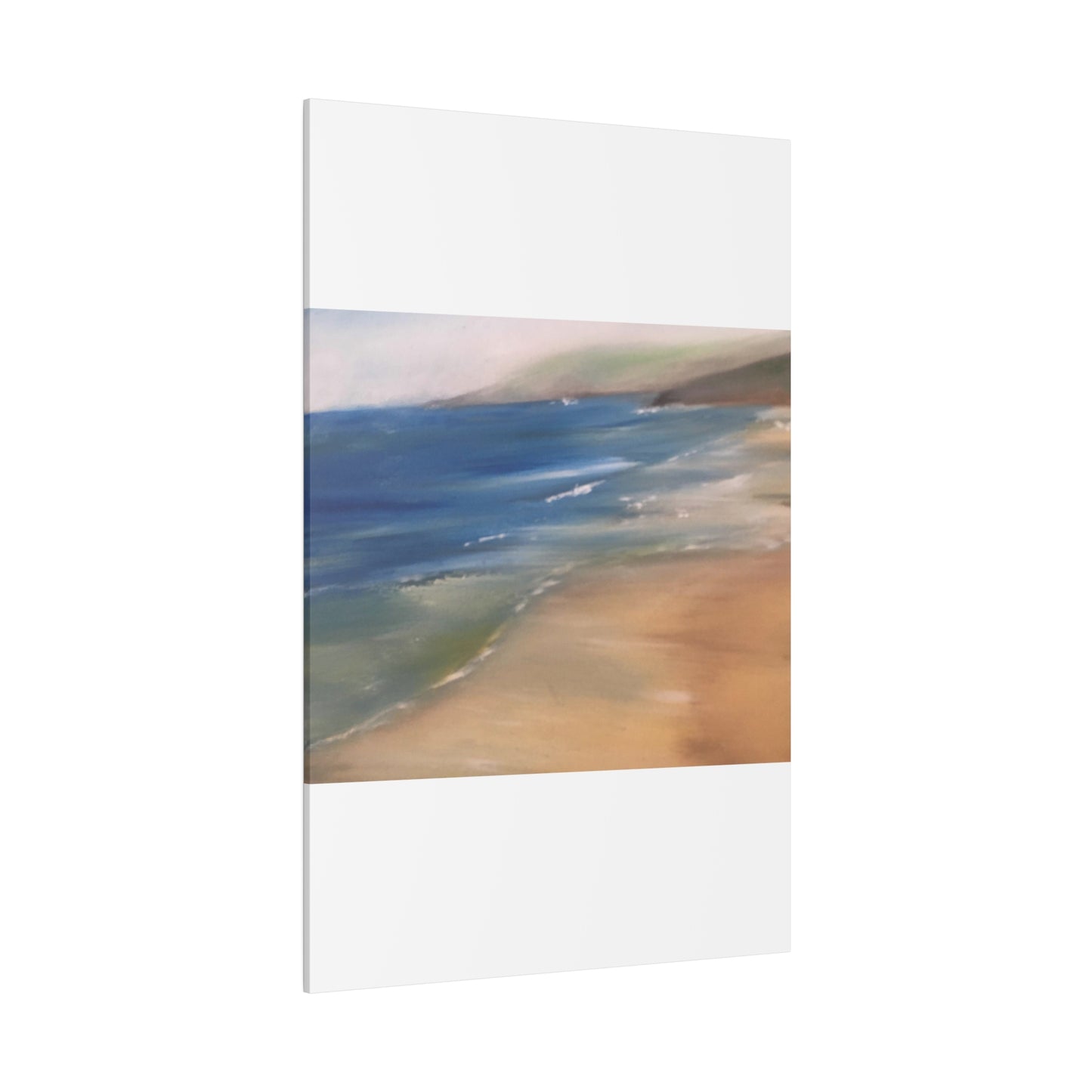 Beach Landscape in New Zealand  Matte Canvas, Stretched, 0.75"