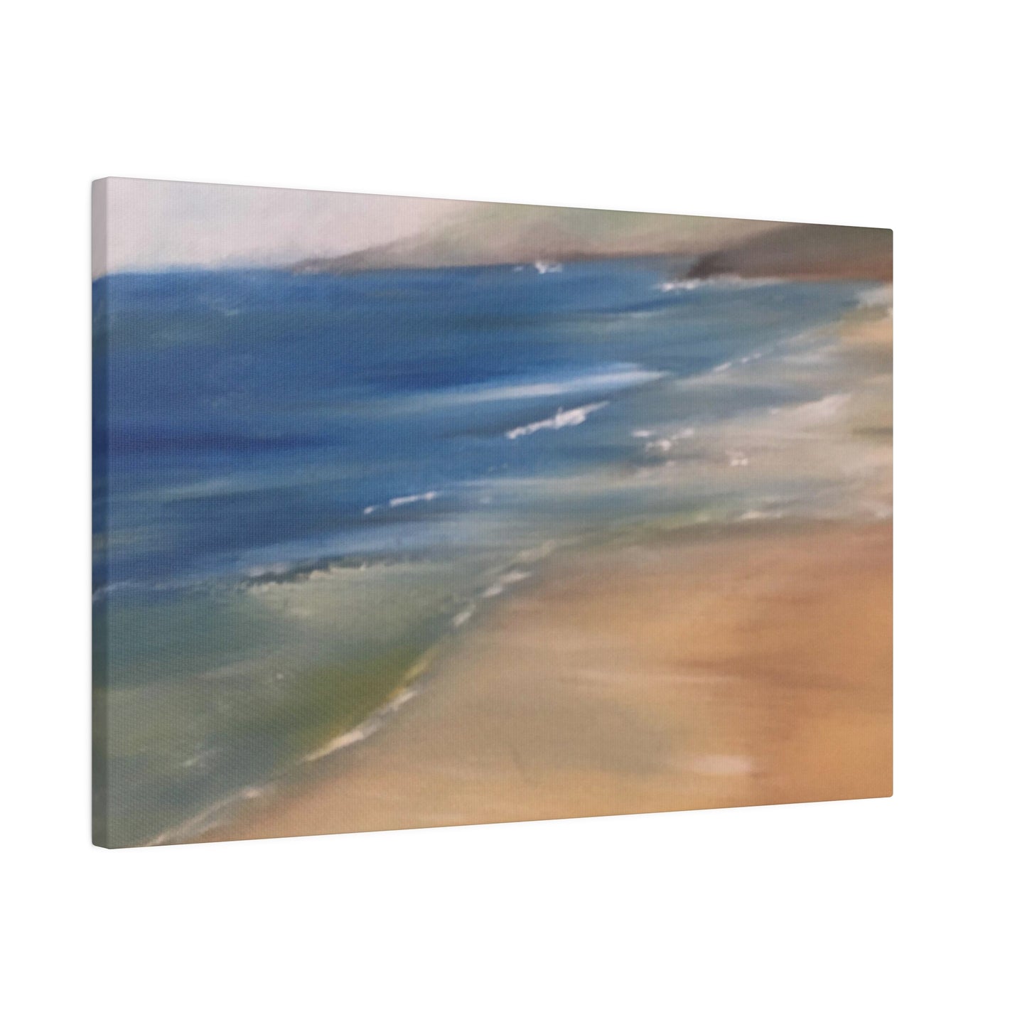 Beach Landscape in New Zealand  Matte Canvas, Stretched, 0.75"