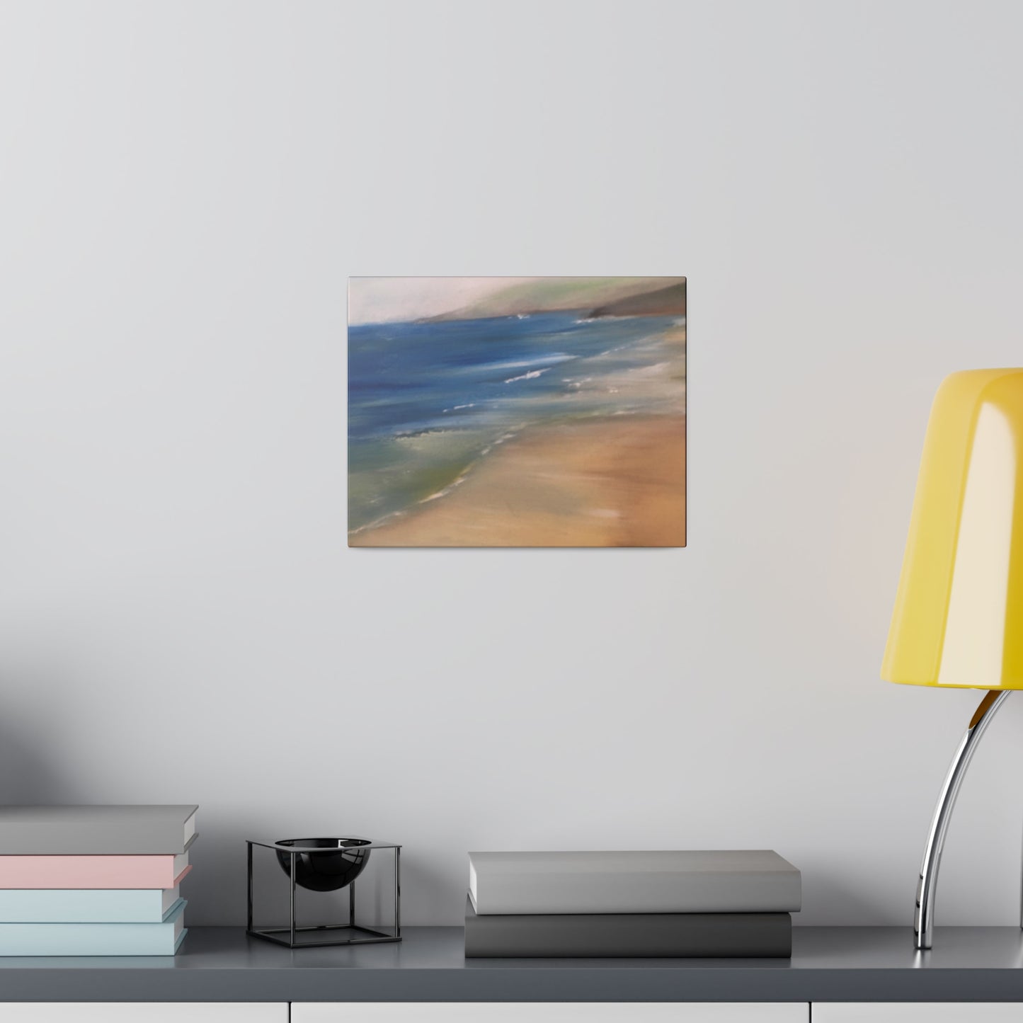 Beach Landscape in New Zealand  Matte Canvas, Stretched, 0.75"