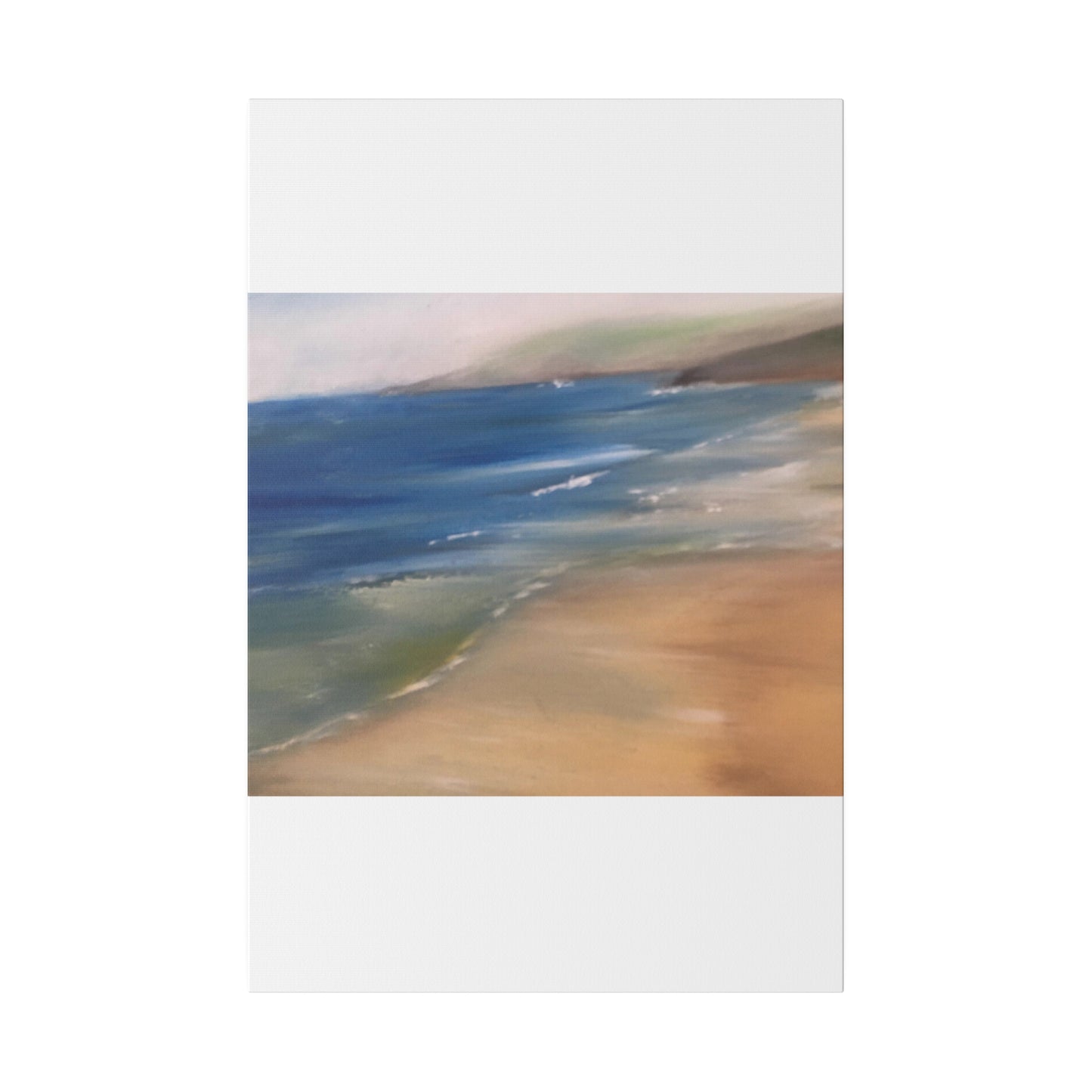 Beach Landscape in New Zealand  Matte Canvas, Stretched, 0.75"