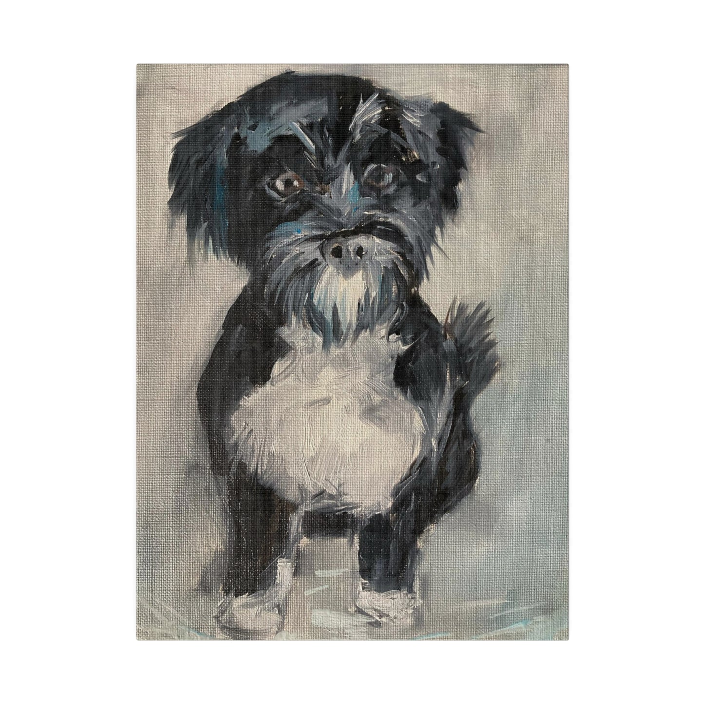 Dog Protrait Matte Canvas, Stretched, 0.75"