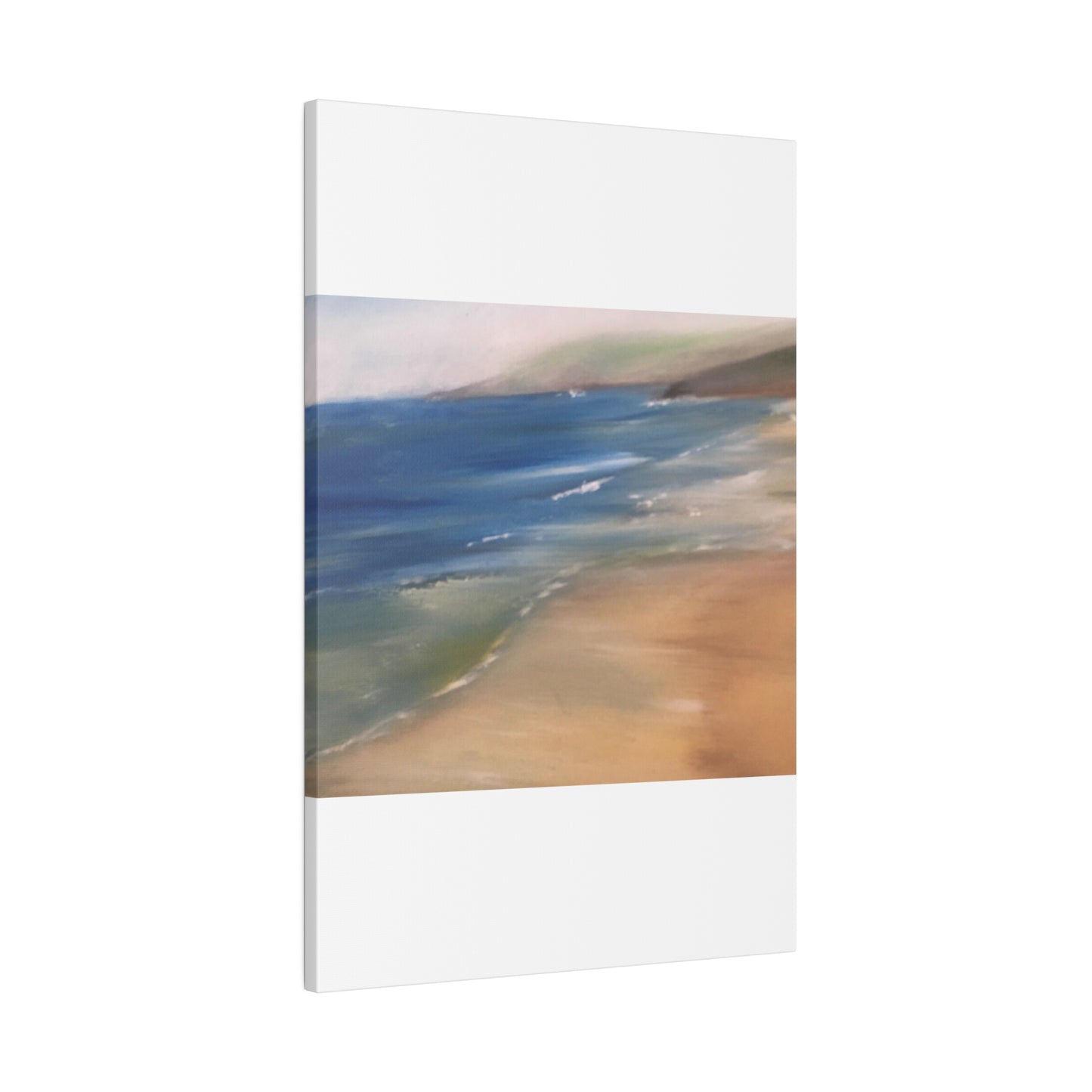 Beach Landscape in New Zealand  Matte Canvas, Stretched, 0.75"