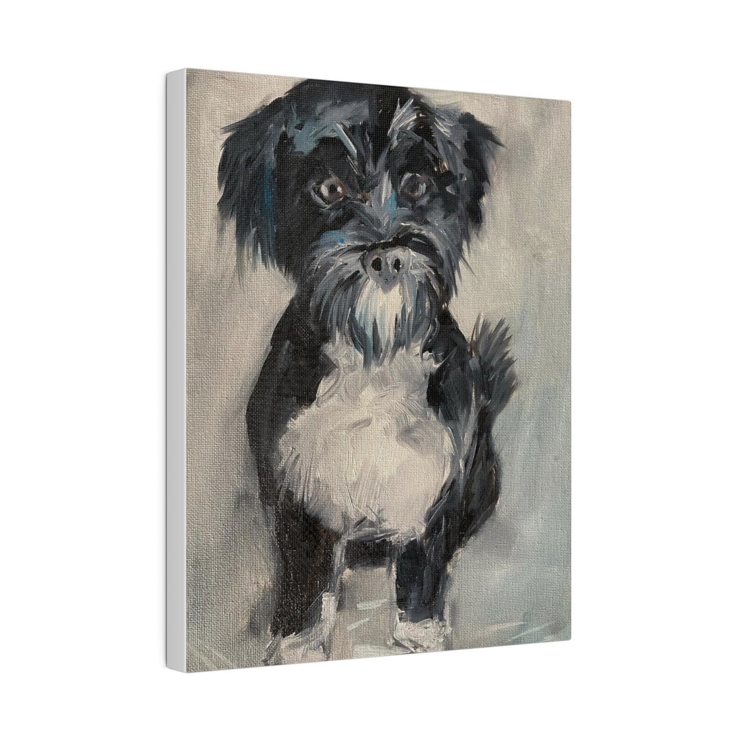 Dog Protrait Matte Canvas, Stretched, 0.75"