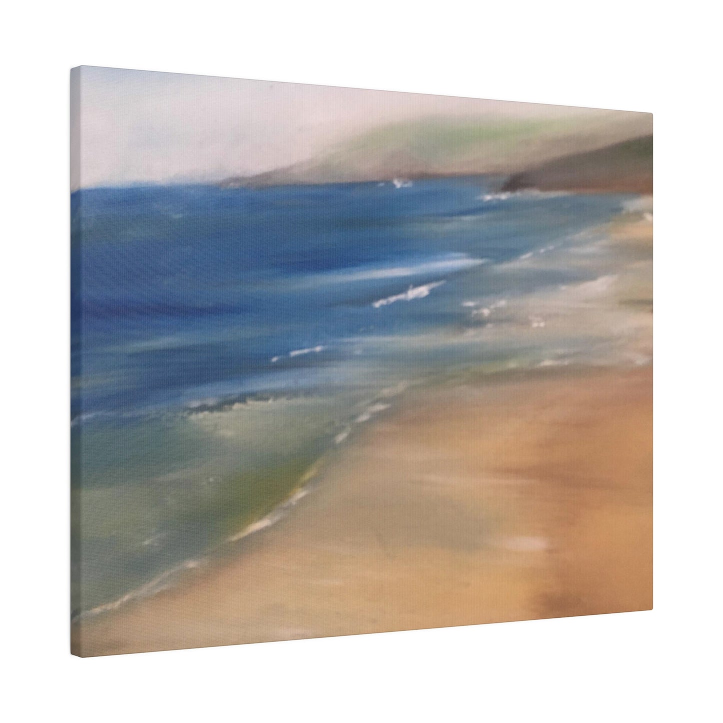 Beach Landscape in New Zealand  Matte Canvas, Stretched, 0.75"