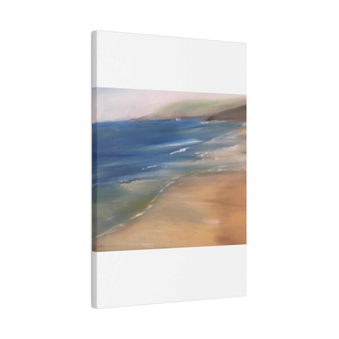 Beach Landscape in New Zealand  Matte Canvas, Stretched, 0.75"